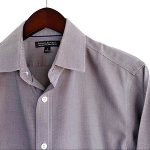 BR Solid “Non-Iron Tailored Slim Fit” Dress Shirt